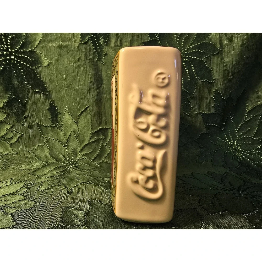 Coca-Cola Ceramic Toothbrush Holder Retro 6 For 25¢ Bottle Design /0402